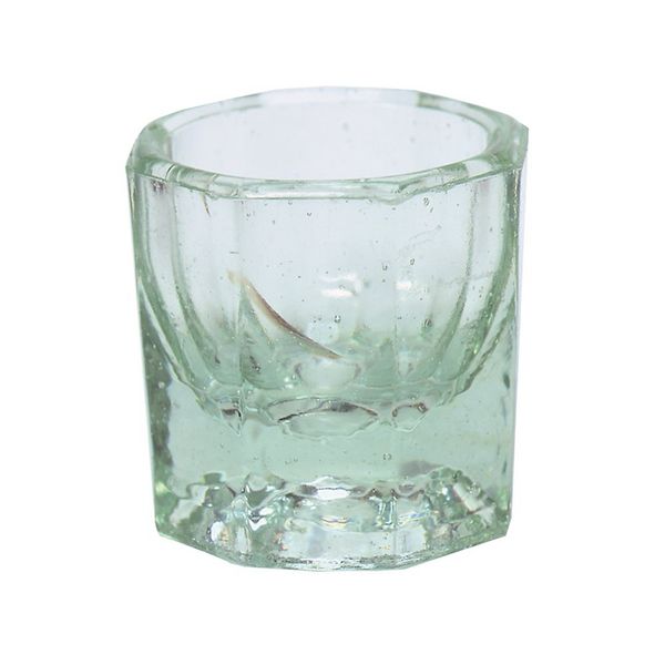 

all season glass dappen dish, Silver;gold