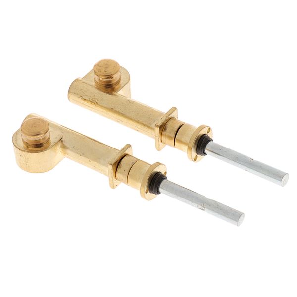 

2 pieces copper vortex erhu axis shaft mechanical axis erhu accessory