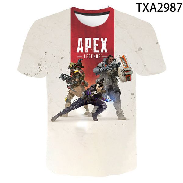 

boy girl games apex legends cool 3d print shirts oversized aesthetic humor men clothing