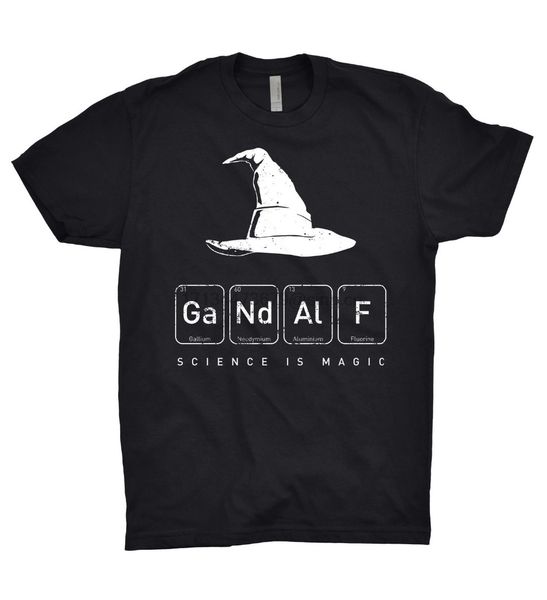 

gandalf t shirt lord of the rings wizard chemistry science you shal not pass 2020 new brand for man better t shirt