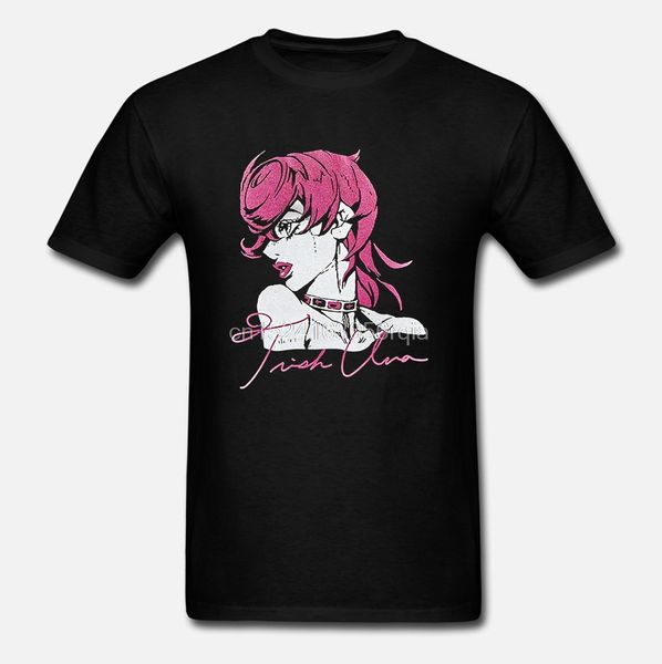 

jojos bizarre adventure golden wind trish una t-shirt print tee shirt men short sleeve tee
