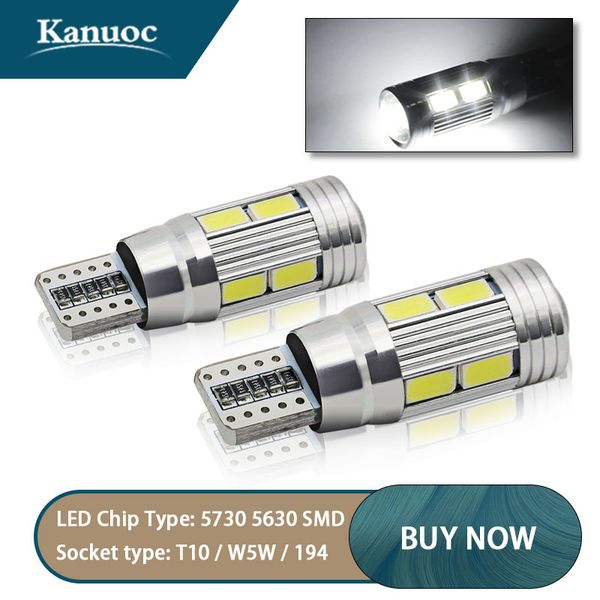 

t10 w5w led bulb 168 194 car interior bulb reading light for duster megane 2 forester legacy kia kx5 k2 k5