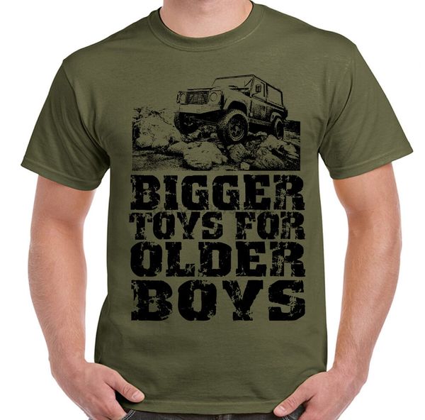 

bigger toys for older boys off road 4x4 90 110 svx mens t-shirt defenders rover