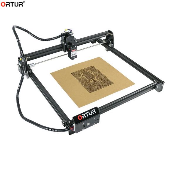 

7000mw ortur desklaser engraving machine mini logo marking engraver diy mark carver printer with 32-bit motherboard