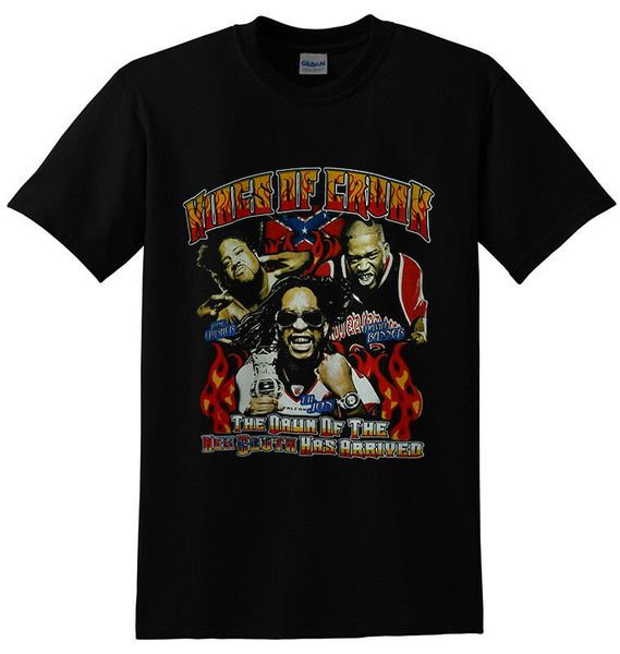 

lil jon kings of crunk vintage hip hopblack t shirt m-2xl