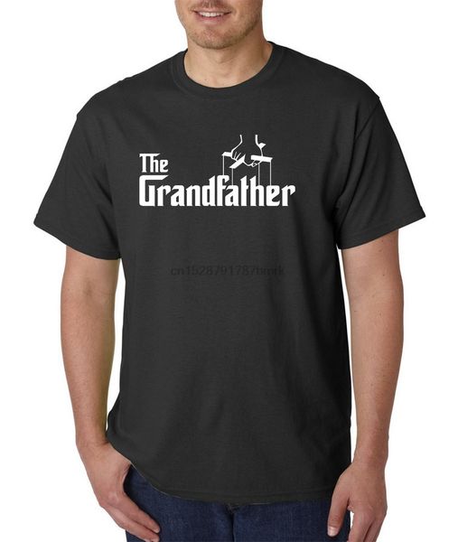 

2020 100% cotton the grandfather t-shirt - father day gift godfather grandpa tee puppet strings tee shirt