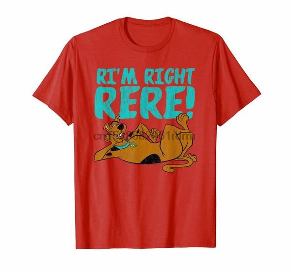 

clothing scooby doo right here t shirt 5571