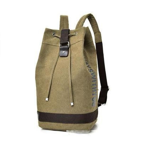 

canvas bucket bags men backpacks computer backpack business bag large lapshopping travel bag for male women outdoor travel bags new