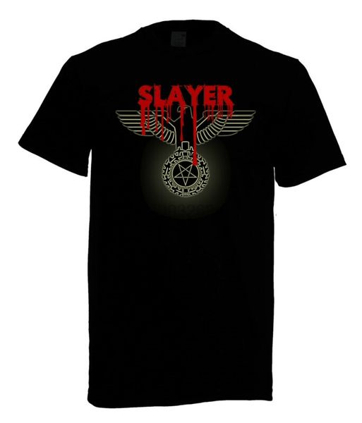 

herren men t-shirt slayer 6 heavy metal rock langarm kurzarm