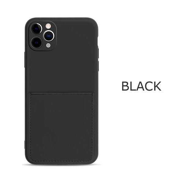 

silicone phone case for iphone se 2 se 2020 se2 x xr xs 7 8 6 6s plus wallet funda for iphone 11 pro max coque with card holder