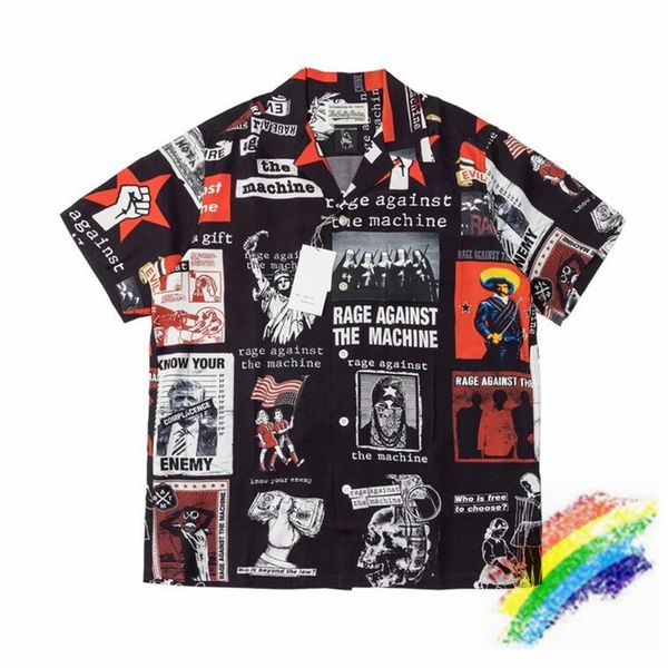 

2020ss shirt men women 1 tees streetwear shirts 4colros, White;black