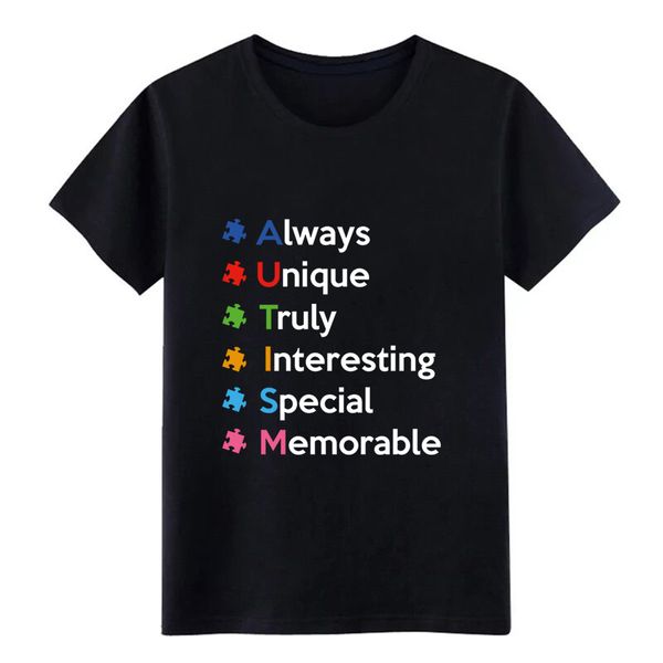 

men's autism t shirt customized short sleeve s-xxxl streetwear crazy comfortable spring pattern shirt