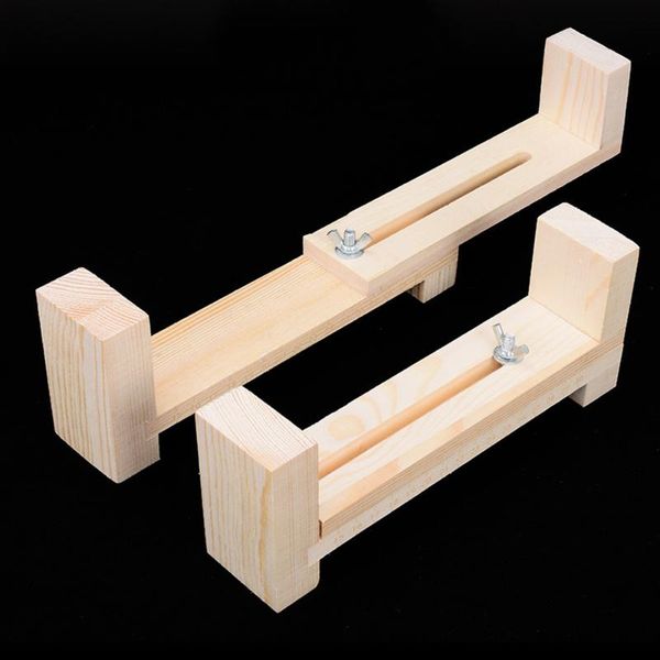 

wooden jig bracelet maker kit safety lanyards weaver diy paracord cord knitting tool for wristband with clamps screwdriver