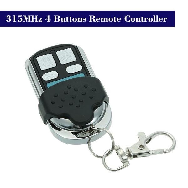 

universal 4 channel wireless rf copy 315mhz electric gate garage door key switch fob controller