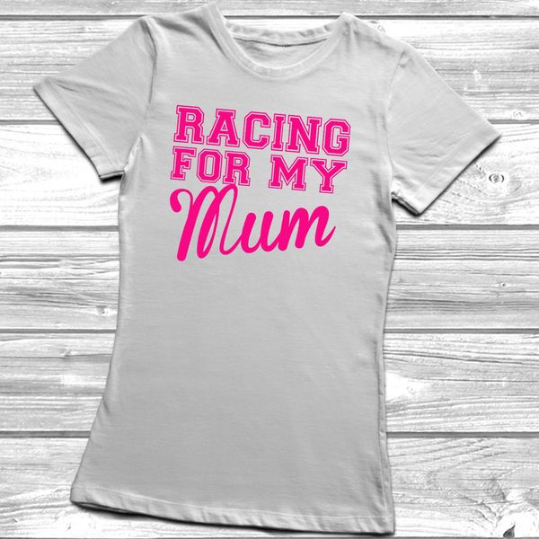 

racer for my t-shirt race life mum aunt dad uncle tee cancer charitymen's t-shirts summer style fashion swag men