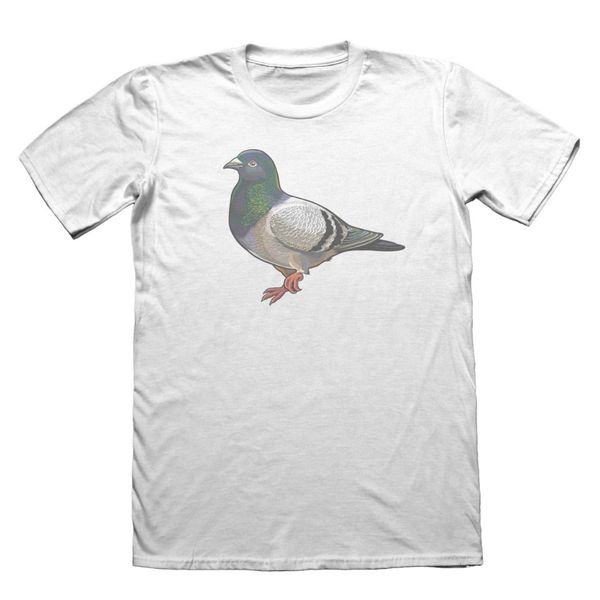 

2019 summer o-neck tee shirt pigeon carrier bird t-shirt - funny men's gift t-shirt