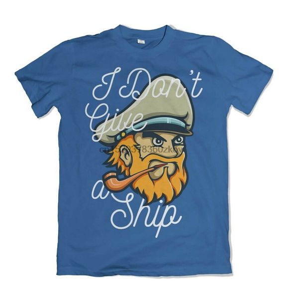 

captain mens t shirt skipper sailing ship sailer anchor s-3xl