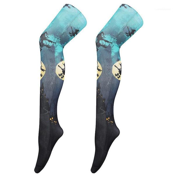 

cosplay deisigner socks 3d digital printed bat couples socks colorful skinny coutume accessories halloween, Silver