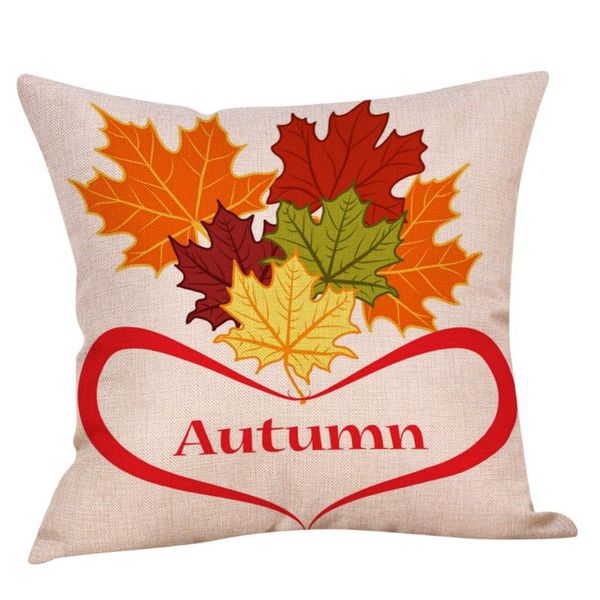 

thanksgivin autumn throw pillow cover pillowcases decorative sofa cushion cover navidad noel xmas gift new year 2021 navidad