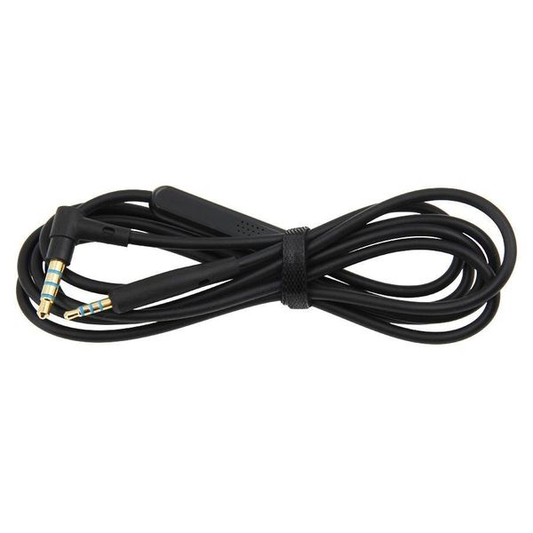 

audio cable for bose qc25 quiet comfort headphone cord cable 2.5mm to 3.5mm with mic volume control 1.2m