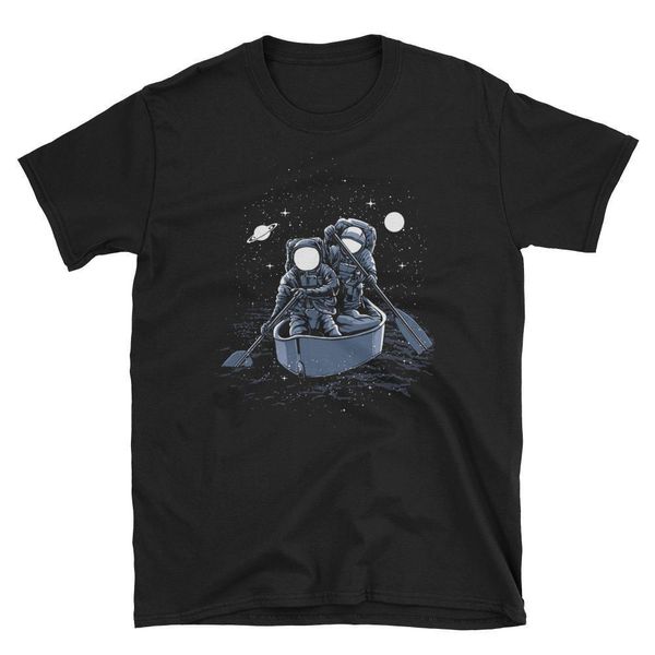 

new 2019 print letters men sailer across the galaxy astronaut cool art space men's t-shirt tee shirt