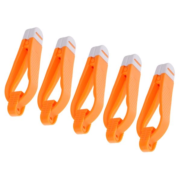 

5pcs power grip planer board snap trolling weight release clip outrigger clips