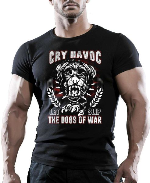 

men t shirt 2019 summer 100% cotton casual short sleeve tee dog combat bodybuilding gymer tee shirt