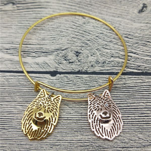 

bangle trendy wolf bangles cute car bracelets fashion animal pet jewellery, Black