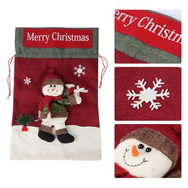 

christmas decorations 1pc candy pouch bag for festival gift