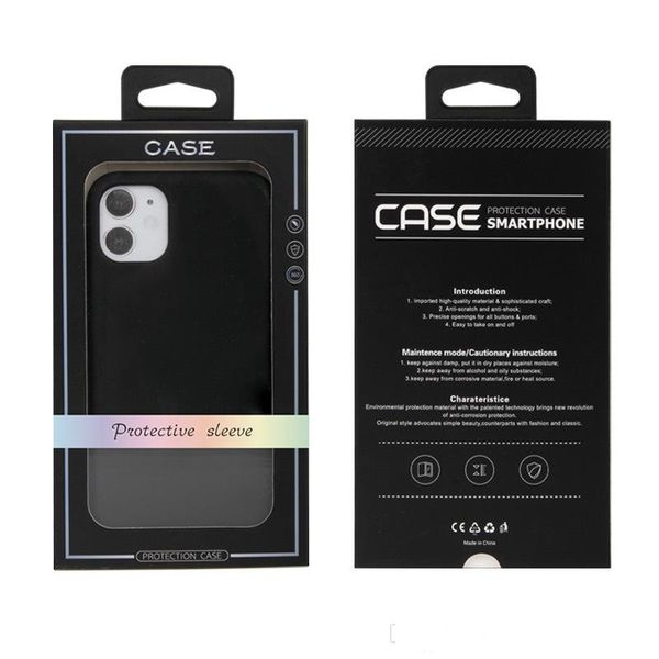 

new arrival high class packing box for iphone 11 5.8 6.1 6.5 inches phone case can custom your own logo