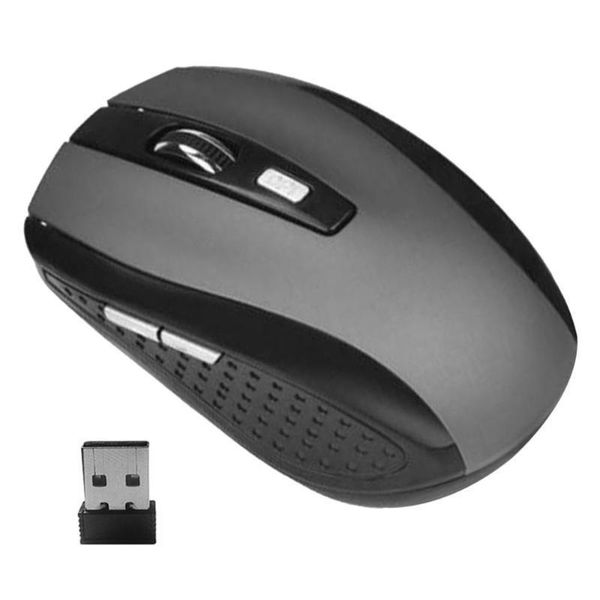 

2.4ghz wireless gaming mouse 6 keys 2000 dpi usb receiver optical computer gamer mice ergonomic mice for pc desklaptop