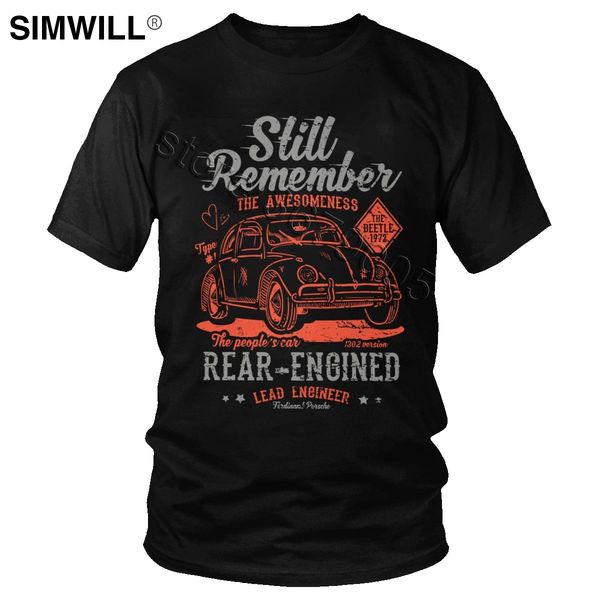 

brand men's vintage edition classic car t shirt personality the old school engine auto t-shirt short sleeved cotton graphic tee