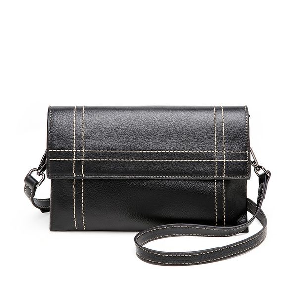 

leather tote bag large-capacity joker ladies simple shoulder bag first layer cowhide covered crossbody