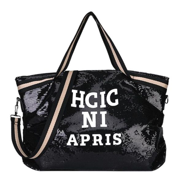 

appliques ladies' handbags sequin women bags female large capacity handle bags national casual tote girl messenger bag sac