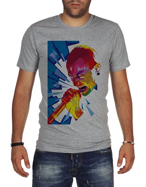 

new t shirts funny tee men music chester bennington tribute t-shirt