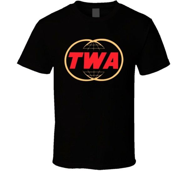 

twa trans world airlines logo classic retro t-shirt