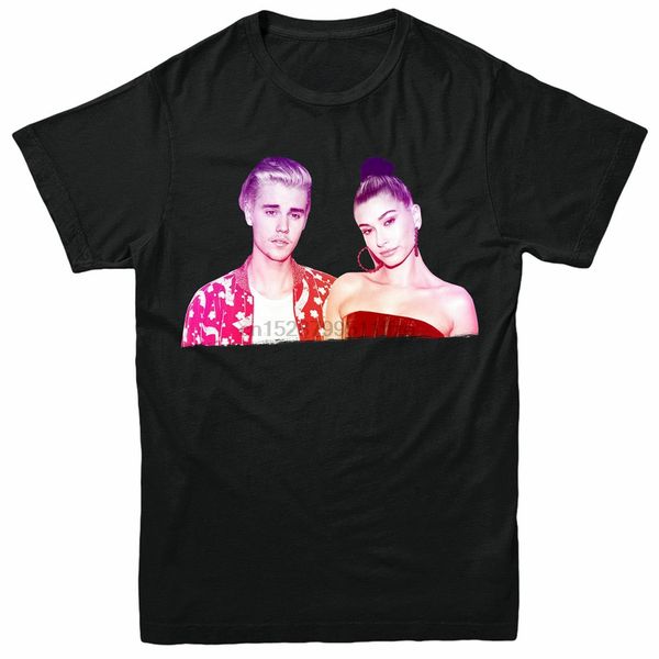

justin bieber t-shirt хейли род болдуин lovers marraige взрослые дети tee new cool tee shirt