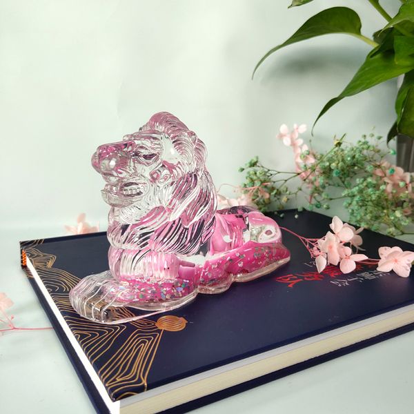 

lion modeling into oil furnishing pieces, home decoration soft lovely student gifts