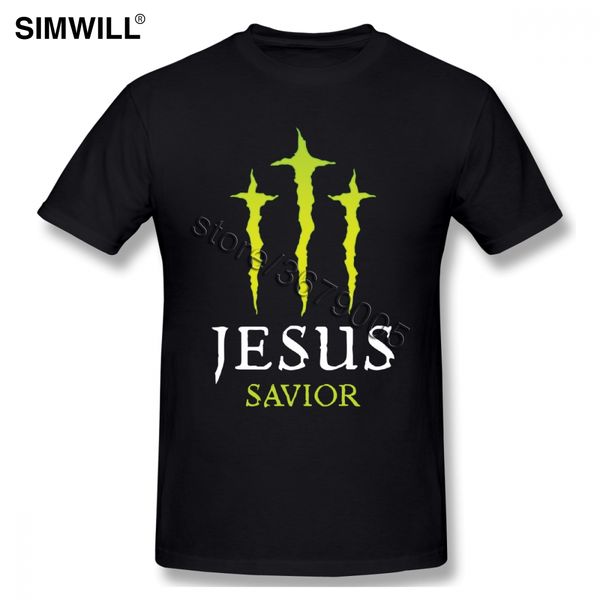 

mens classic short sleeved jesus savior tshirt printed tee crew neck eco cotton regular fit t shirts jesus christ fans clothing
