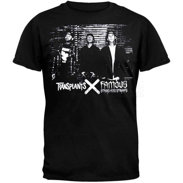 

old glory famous stars & straps x the transplants - p t-shirt