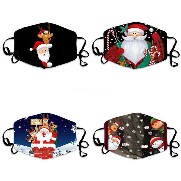 

face maskcartoon print cubrebocas con figuras ultraviolet proof washable running riding bike prective mask#249, Black