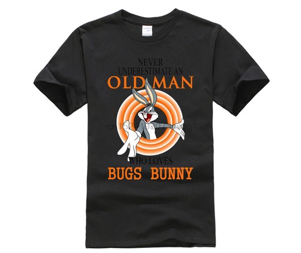 

никогда недооценка старик кто любит bugs bunny рубашки