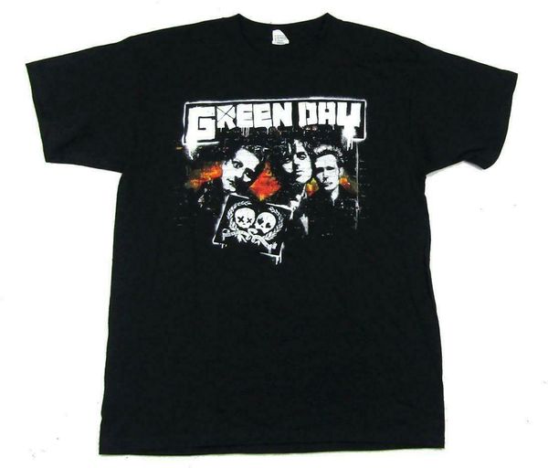 

new green day seattle wa 2009 men's t-shirt size s-3xl 2020 letter print tee