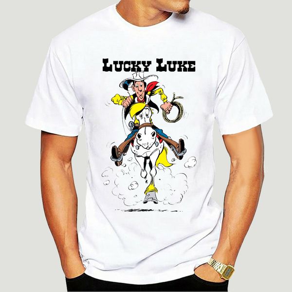 

футболку maglia лаки лука далтон джолли перемычка маргаритки город fumetto культ 2 s-м-l-xl-3108a