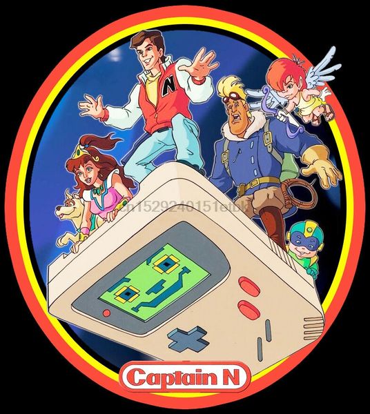 

80 cartoon classic captain n the game master custom tee any size any color