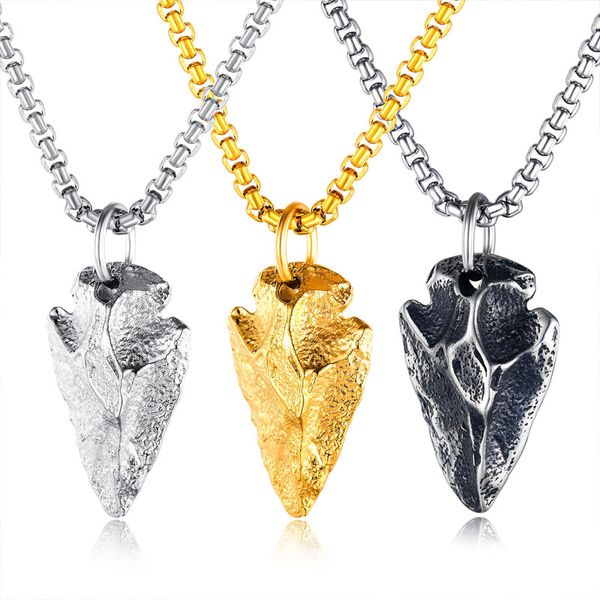 

necklaces mens fashion simple pendant necklace jewelry on the neck stainless steel hip hop punk statement necklace gifts for man, Silver