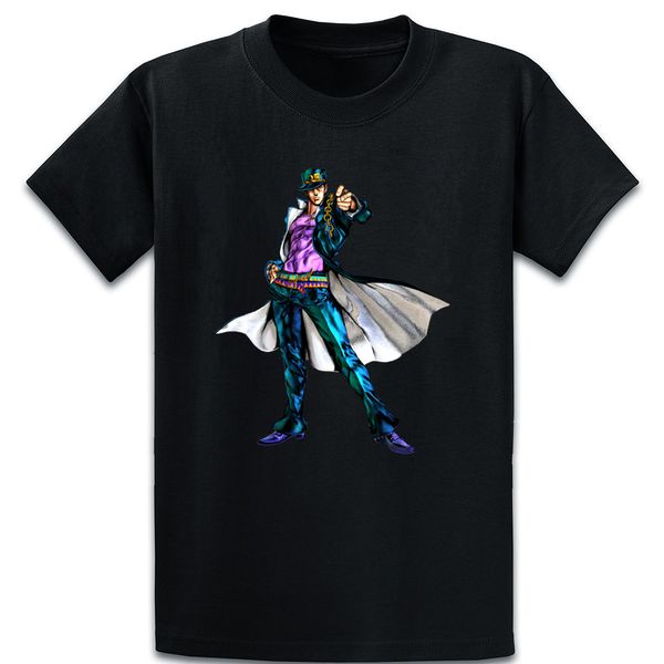 

jotaro kujo t shirt tee shirt summer pattern o-neck print breathable natural graphic shirt
