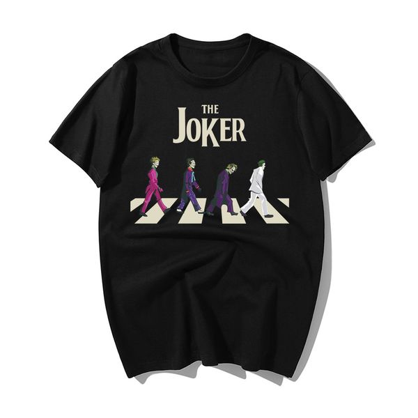 

funny the joker t-shirt mens fashion summer t shirt men casual cotton short sleeve tshirt male hip hop harajuku streetwear