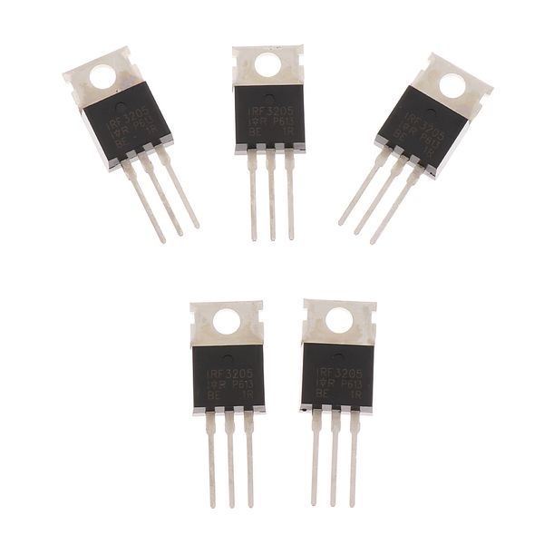 

5pcs irf3205 power transistor field effector irf3205pbf to-220 mosfet tube