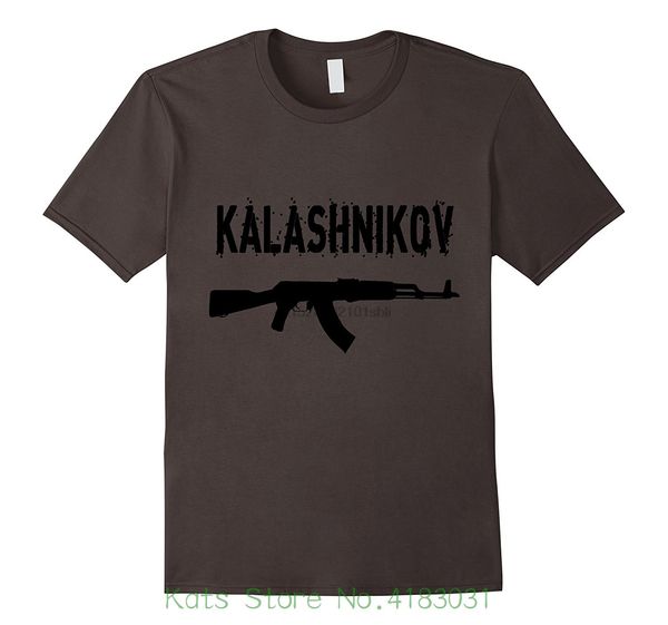 

gun shirt - ak - 47 kalashnikov hip hop novelty t shirts men brand clothing